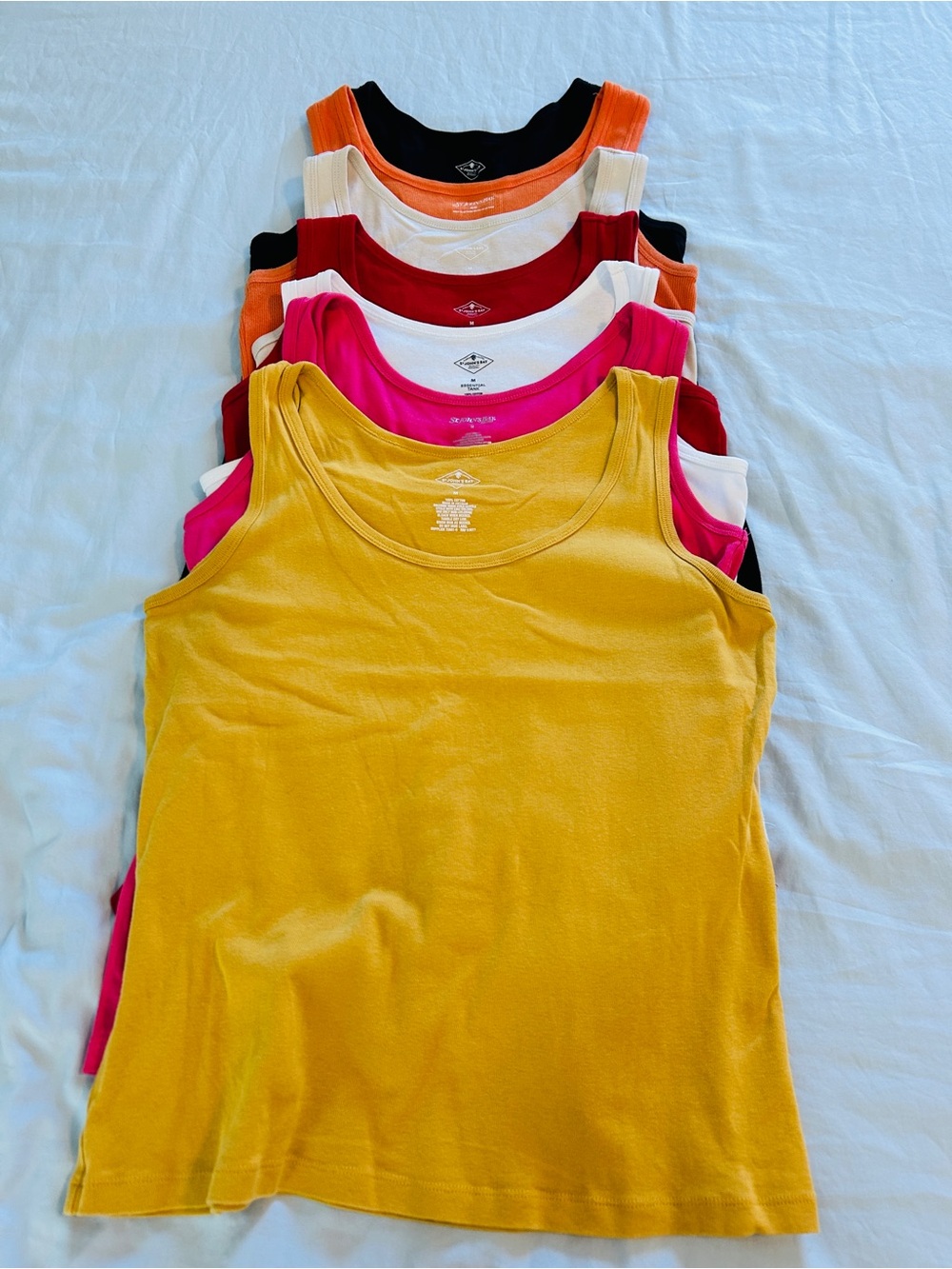 St John’s Bay tank tops- set of 7 - Picture 2 of 5